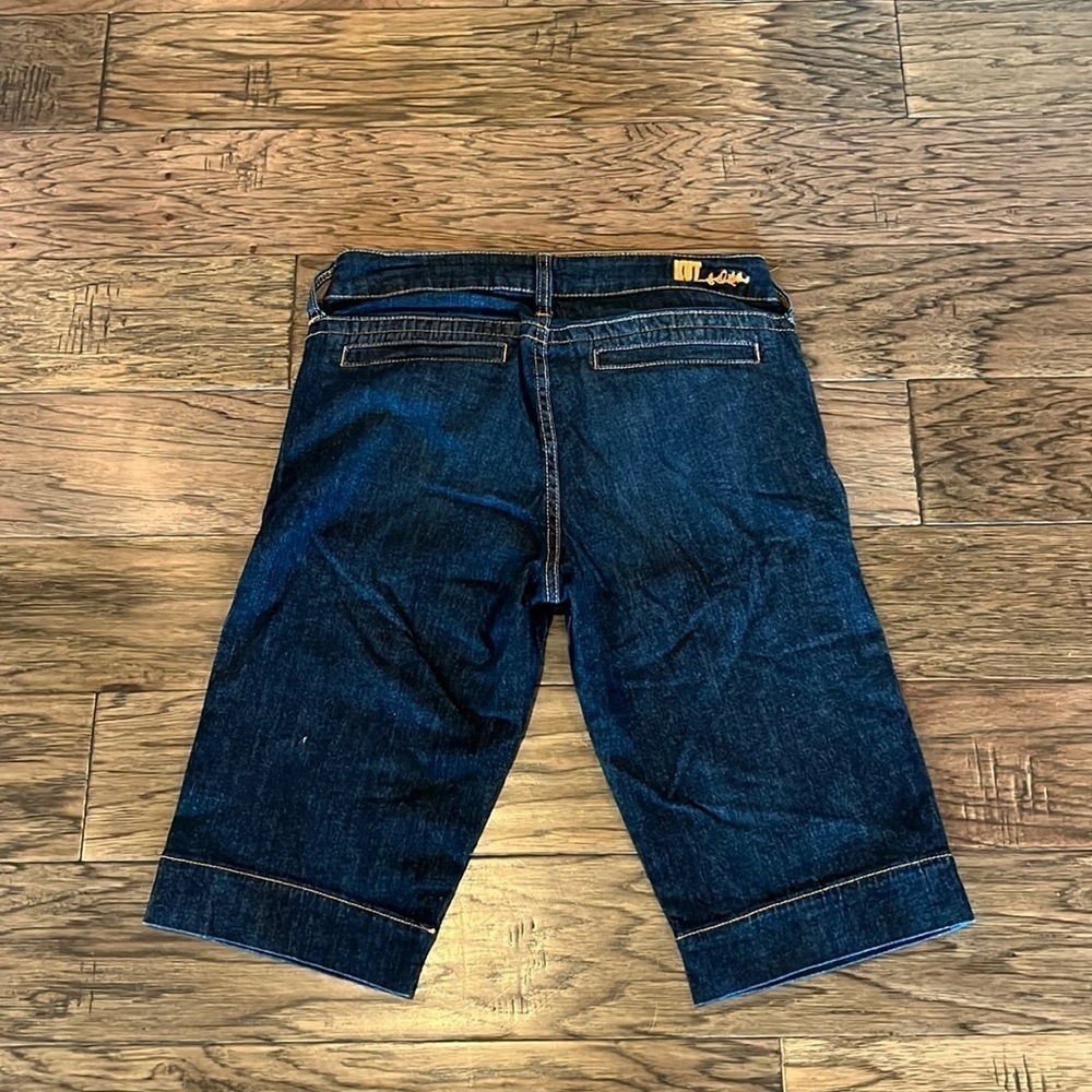 Kut From The Kloth Trouser Style Bermuda Shorts Size 6 - Picture 2 of 16